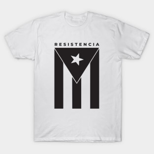 Resiste Boricua Puerto Rico Fuerza Resistencia T-Shirt